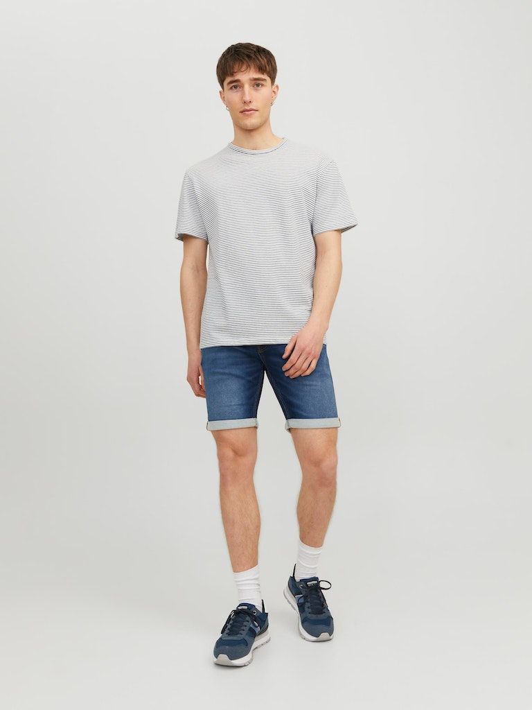 Jjirick Jjicon Shorts Ge 704 I.K Sn Blue Denim