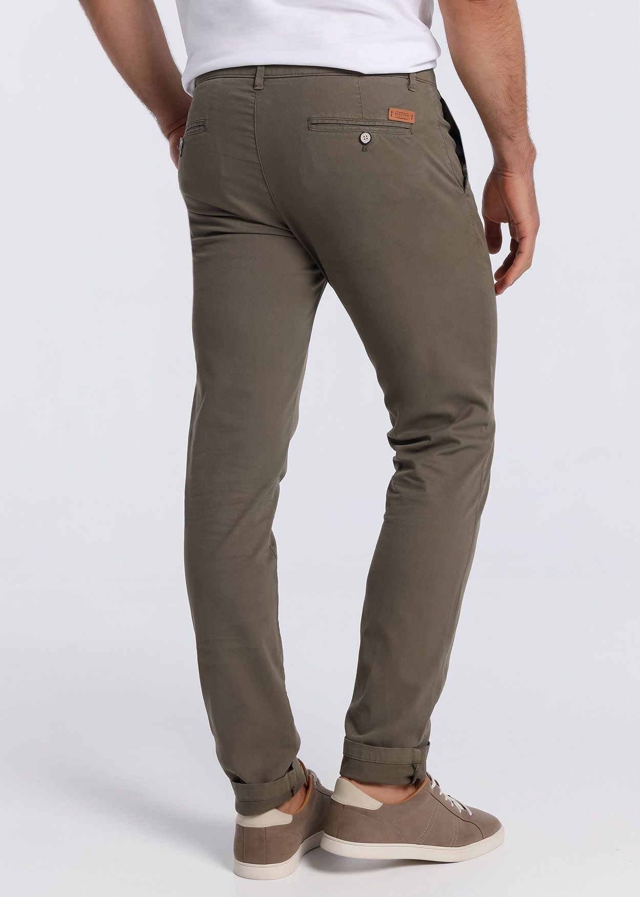 Pantalon Chino Caja Media Slim 276