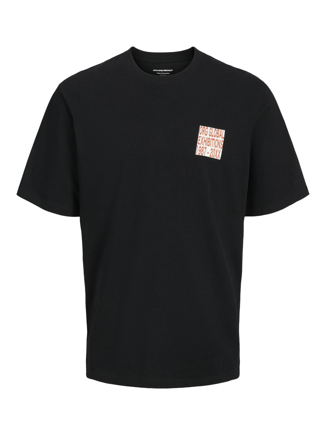 T-Shirt Jack & Jones Jorcanon Tee Ss Crew Neck Styd 12269987 Black