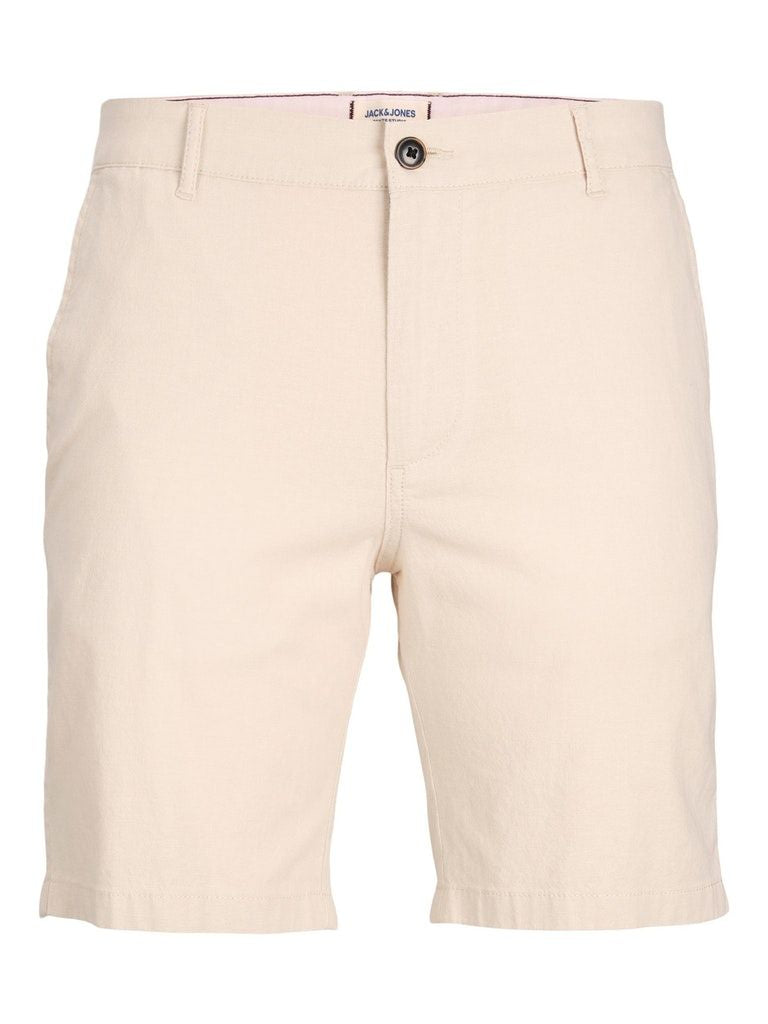 Jpstdave Jjlinen Shorts Moonbeam