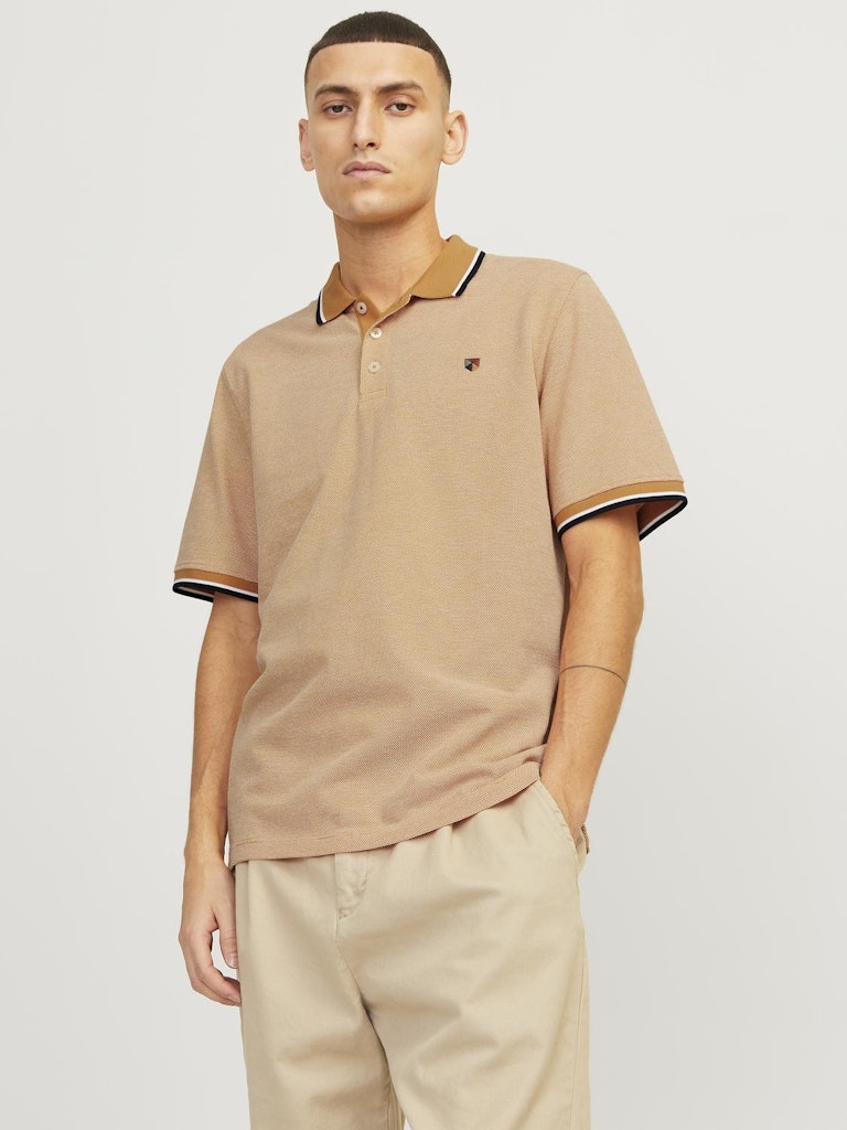 Jprbluwin 12169064 Polo Ss Noos Nugget Reg. W. White de Jack & Jones