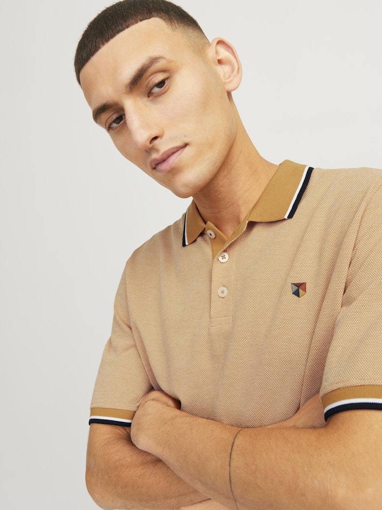 Jprbluwin 12169064 Polo Ss Noos Nugget Reg. W. White de Jack & Jones