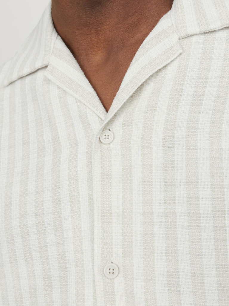 Jorcabana Stripe Shirt Ss Sn Fields Of Rye