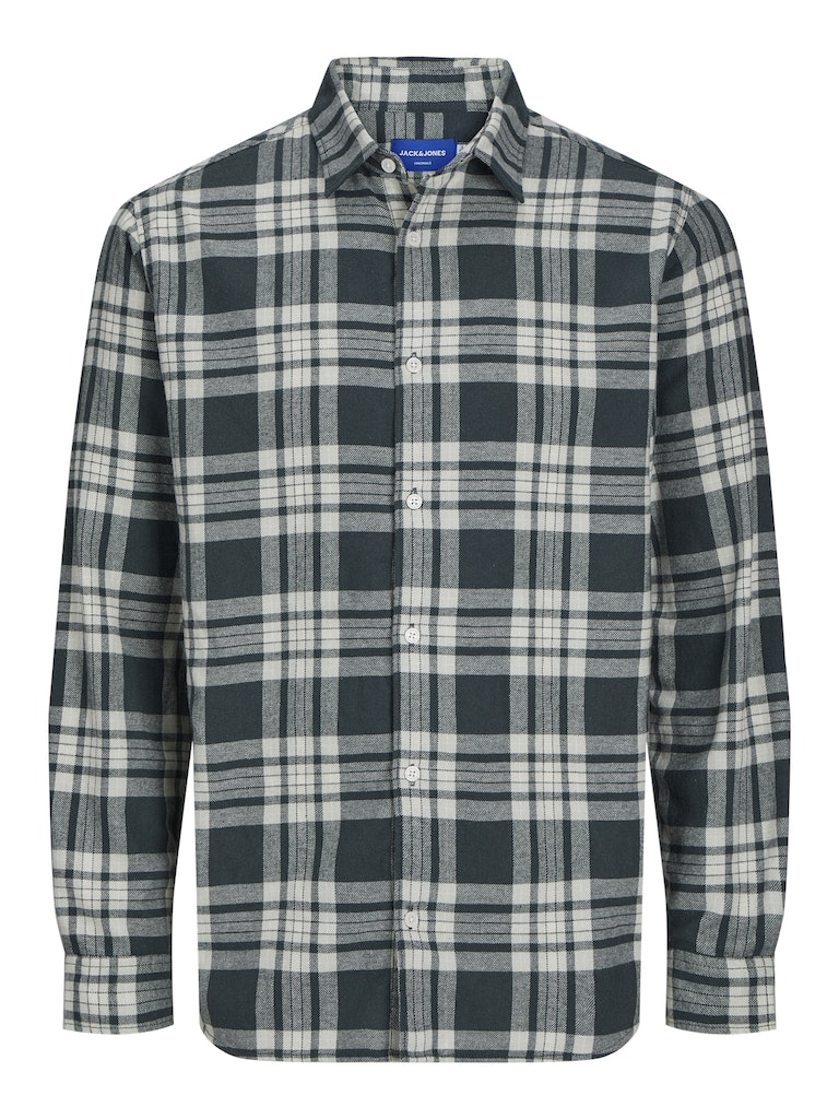 Jack & Jones Jorjoshua Flannel Check Shirt Ls Ln Jack & Jones Shirt 12260776Forest River CHECKS