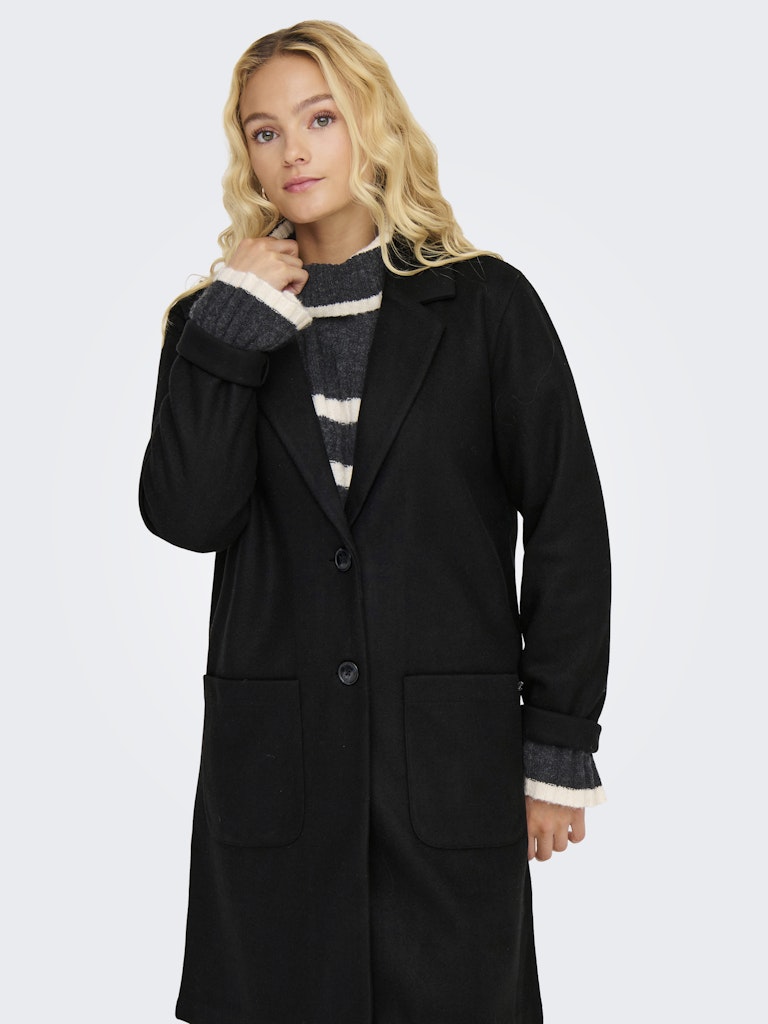 Chaqueta JDY Jdymellow L/S Midi Jacket Otw Icc 15335626 Black