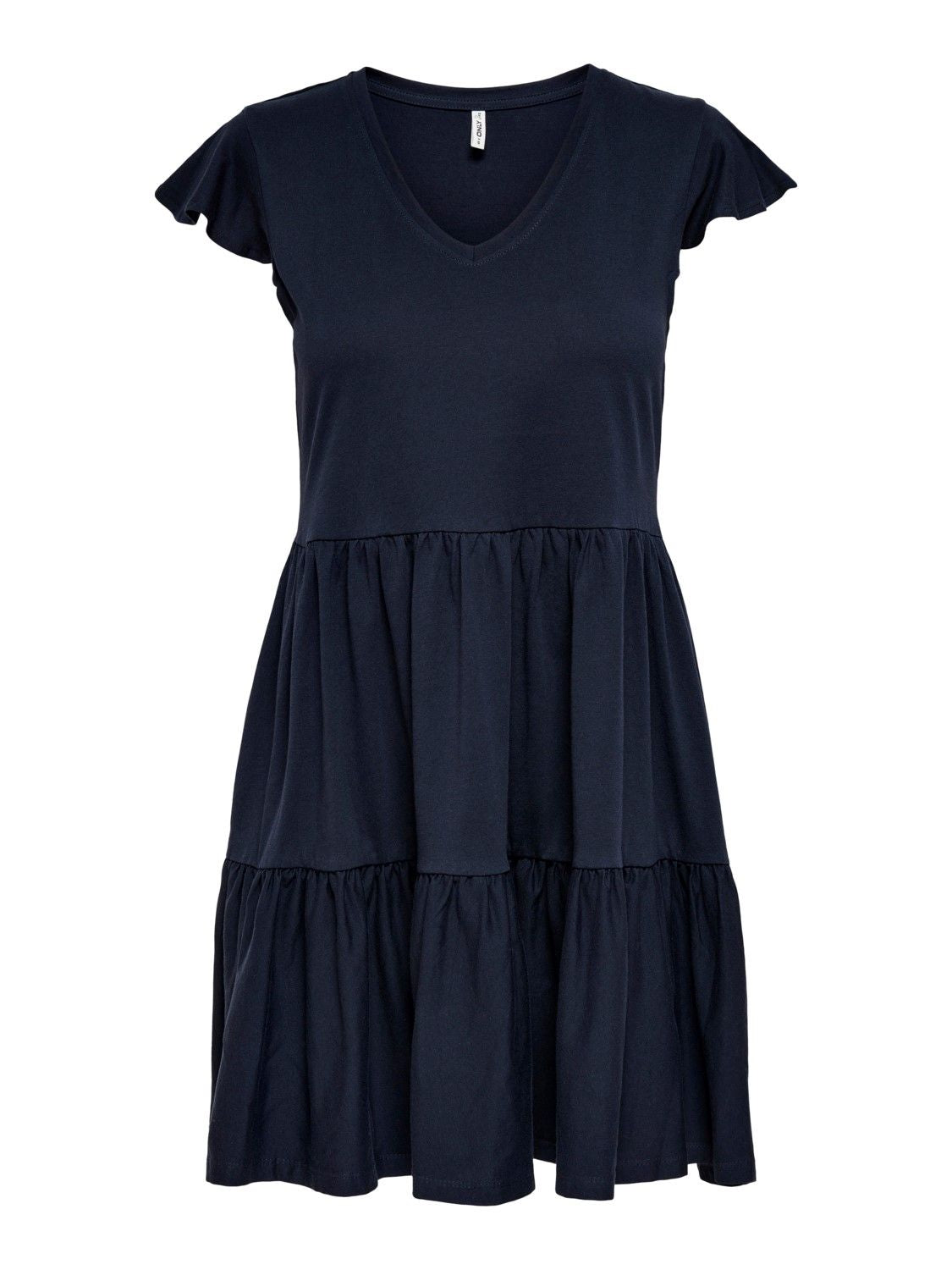 Onlmay Life Cap Sleeves Frill Dress Noos Night Sky