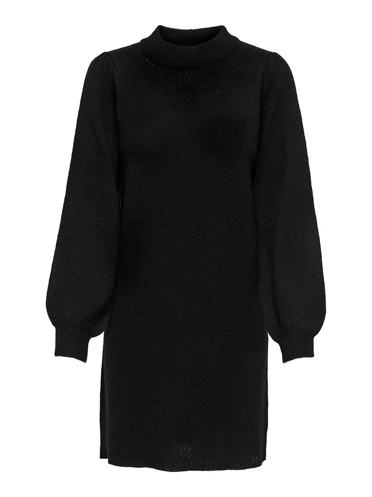 JDY Jdyrue L/S High Neck Dress Knt Noos 15238237 Black