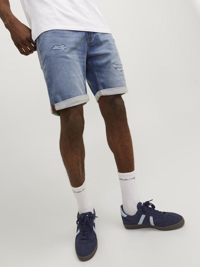 Jjirick Jjicon Shorts Ge 633 I.K Ss24 Sn Blue Denim 12252181 de Jack & Jones