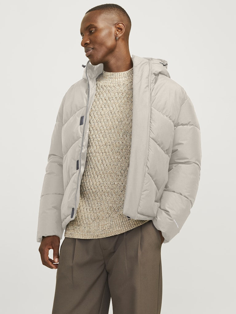 Jack & Jones Jjworld Puffer Jacket 12259850 Moonbeam