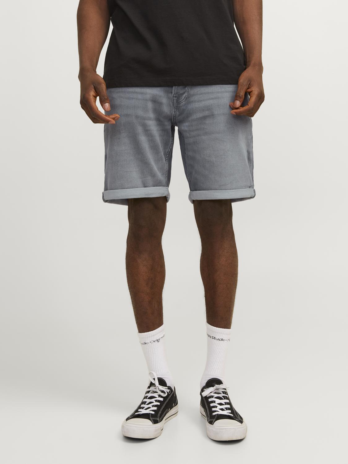 Jjirick Jack & Jones Jjicon Shorts Ge 370 I.K Ss24 Sn 12249214 Grey Denim