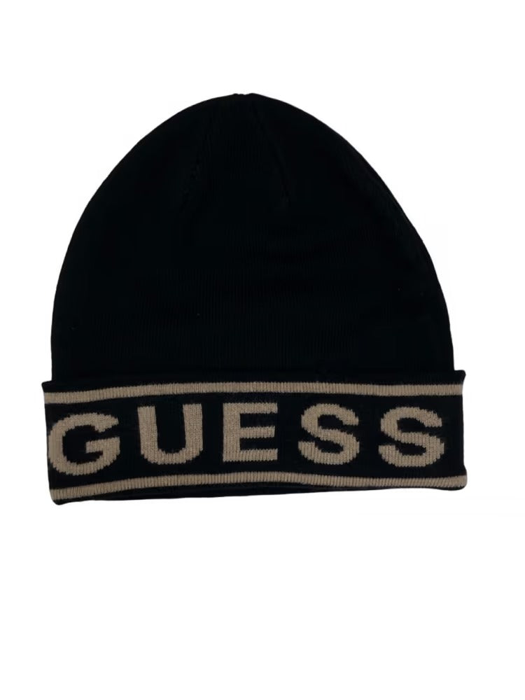 Logo Beanie Guess M4BZ06Z3H82-JBLK