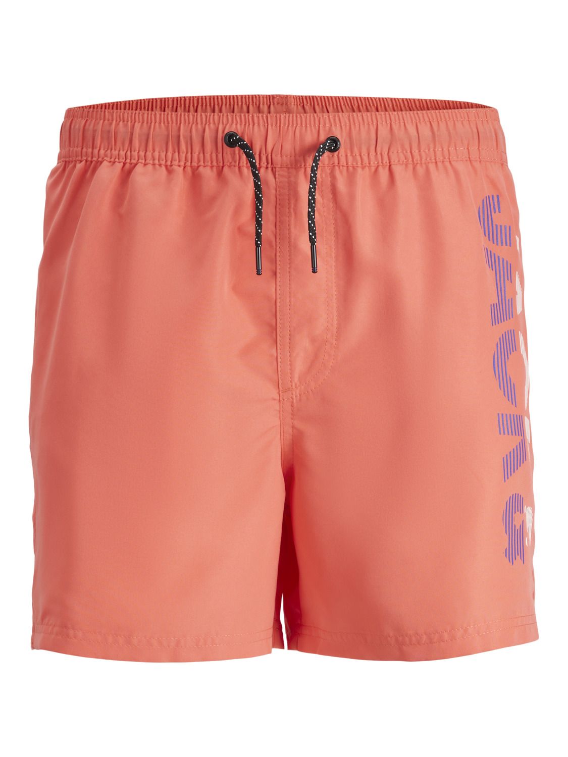 Jpstfiji Jjswim Splicelogo Ly Sn Hot Coral - dvjeans