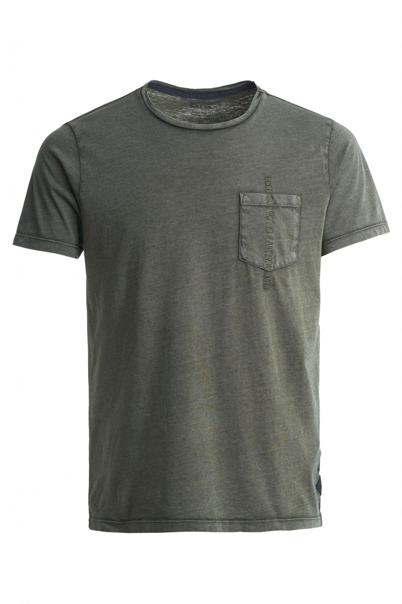 Camiseta Con Tinte Vegetal Y Bolsillo 5079 - dvjeans