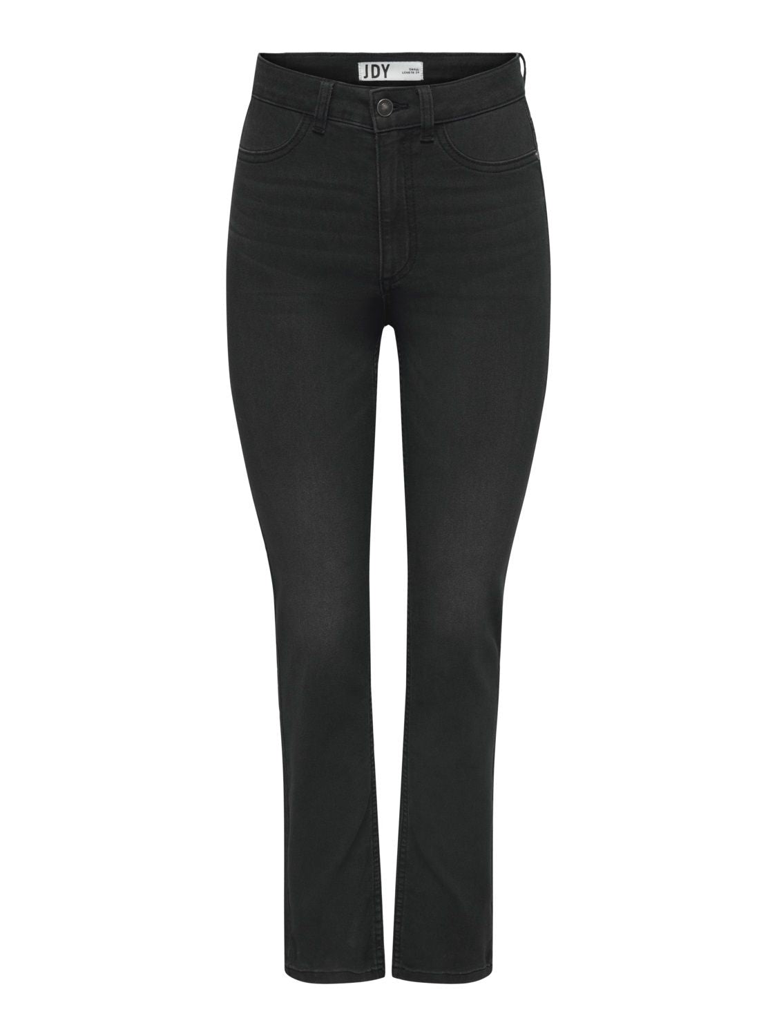 Jdytulga High Waist Straight Mix Dnm Black Denim - dvjeans