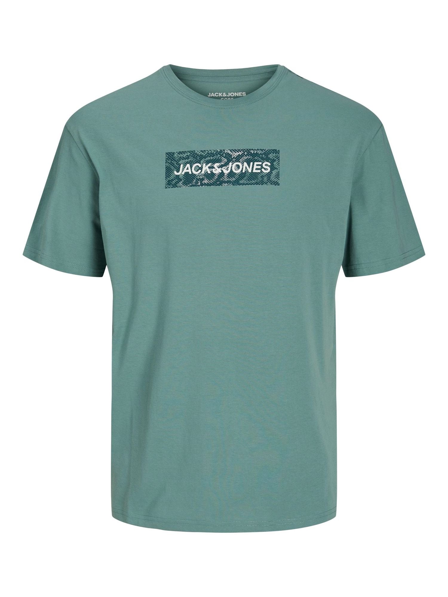 Jconavigator Logo Tee Ss Crew Neck Trellis - dvjeans