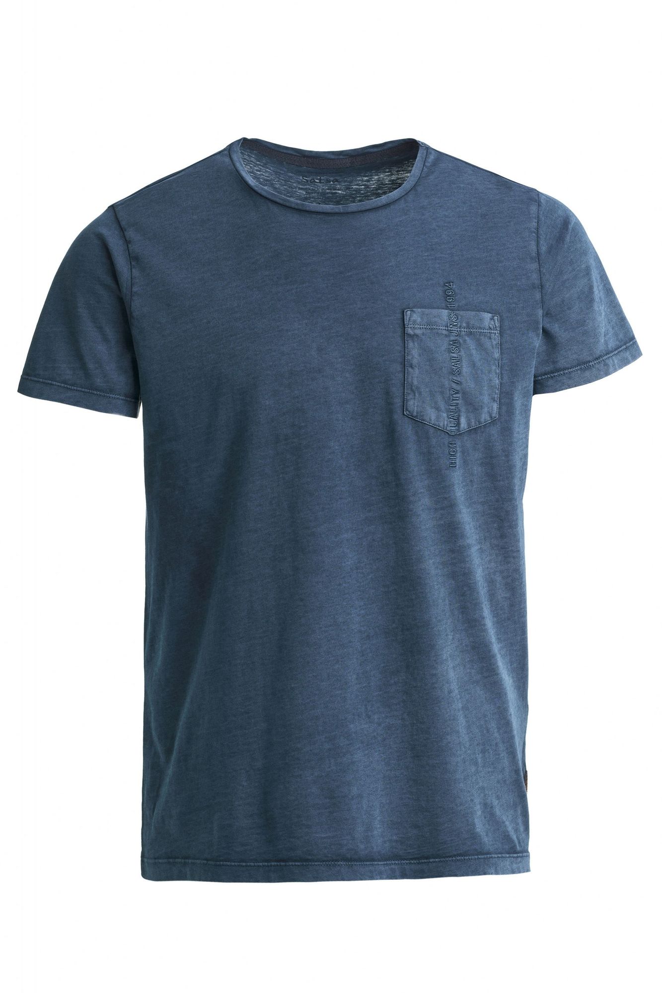 Camiseta Con Tinte Vegetal Y Bolsillo 8508 - dvjeans