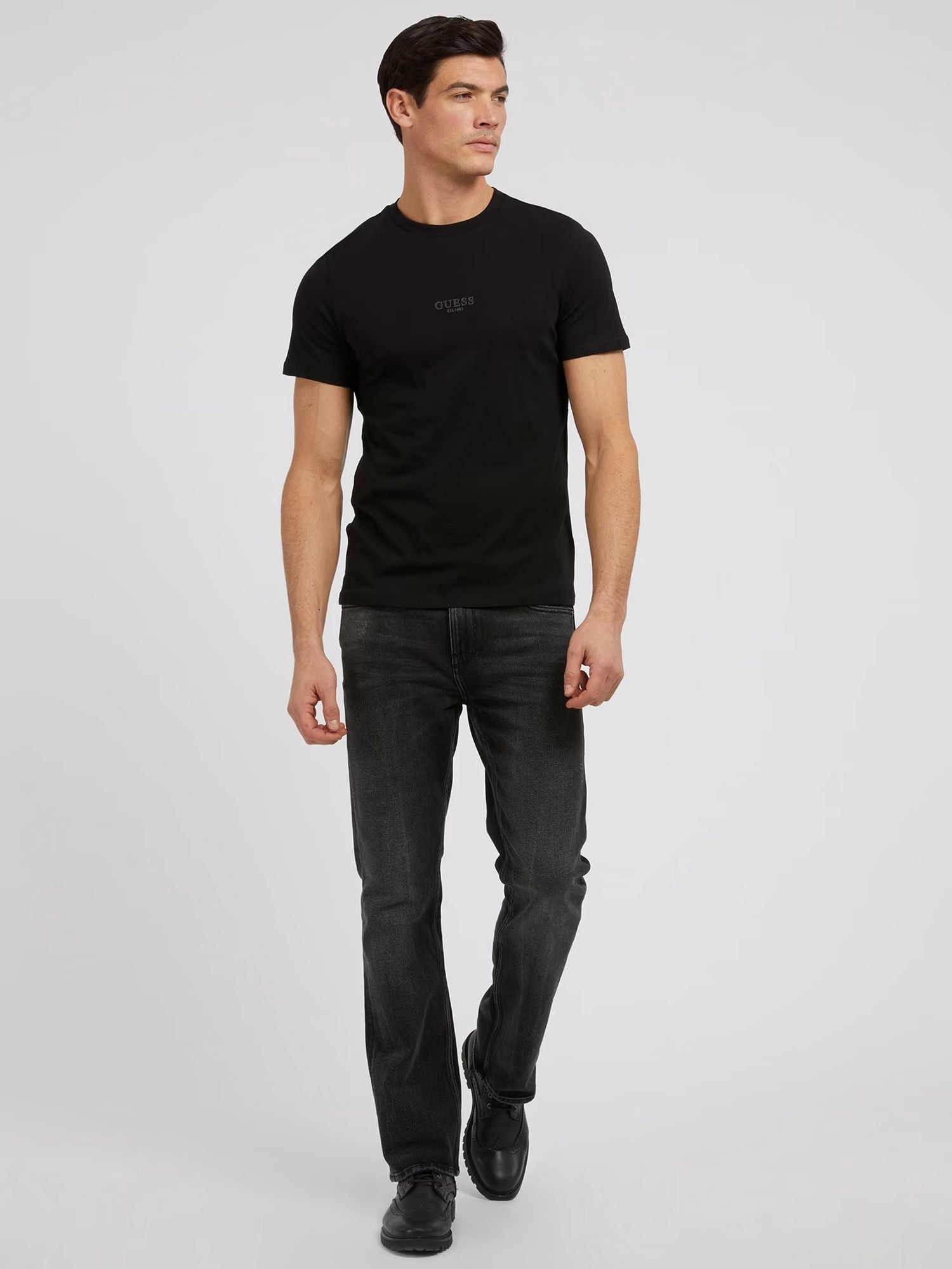 Aidy Cn Ss Tee Black - dvjeans