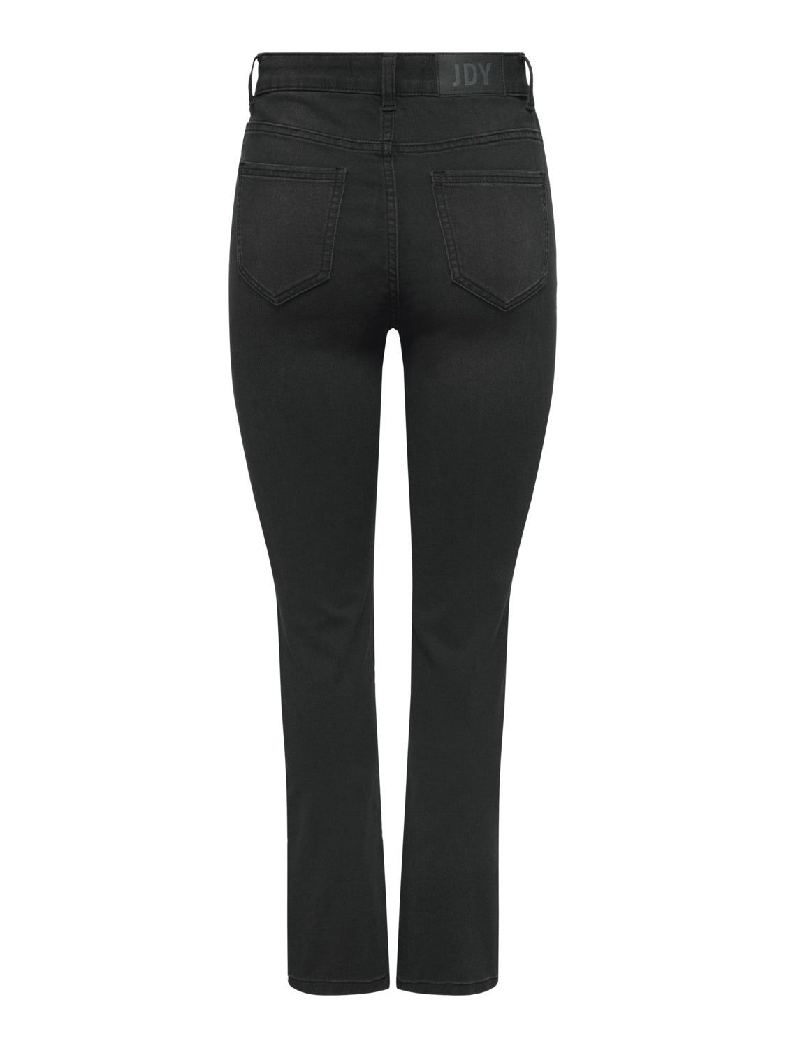 Jdytulga High Waist Straight Mix Dnm Black Denim - dvjeans